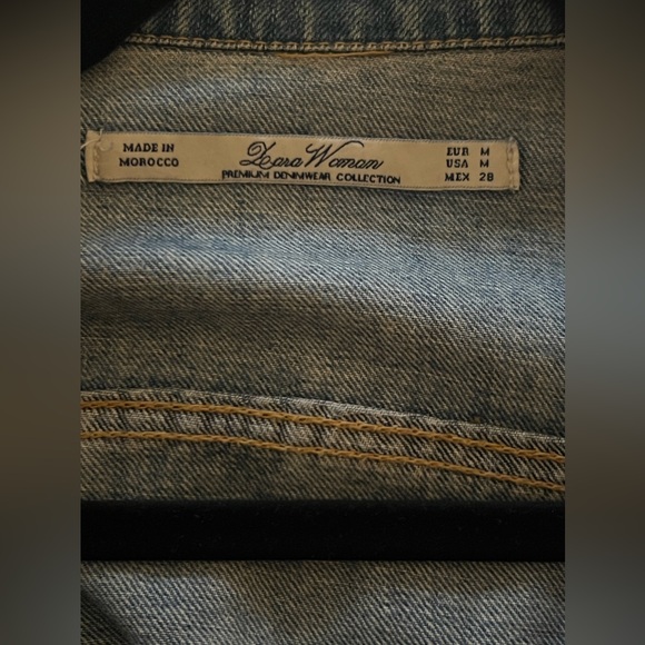 Cropped Zara Denim Jacket - Picture 2 of 7